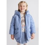 Mayoral bunda zimní oboustranná s kožíškem světle modrá – Zboží Dáma