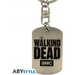 Přívěsek na klíče The Walking Dead Dog tag logo – Zboží Mobilmania