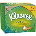 Kleenex Balsam papírové kapesníčky v krabičce 3-vrstvé 4 × 64 ks – Hledejceny.cz