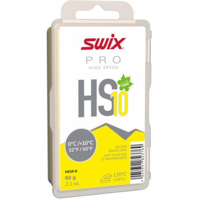 Swix High Speed žlutý 0°C/ +10°C 60 g – Hledejceny.cz