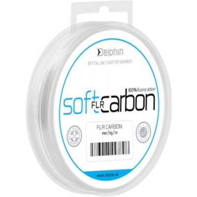 DELPHIN Fluorocarbon Soft 50m 0,128mm 1,38kg – Hledejceny.cz