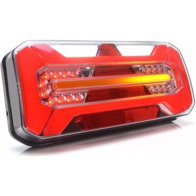 WAS W184DD sdružená LED 12-24V, L, BL/BR/KO/ ML/CO, baj7, dyn. blinkr IP66/68 | Zboží Auto