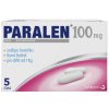 Lék volně prodejný PARALEN RCT 100MG SUP 5