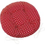 Bellatex Adéla prošívaný červená srdíčka 40 cm – Zboží Dáma