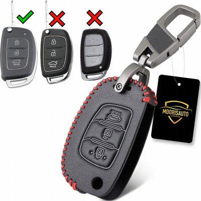 Klíčenka Kožené Pouzdro na klíče Hyundai IX35 – Zboží Dáma