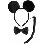 Sada myš s ocasem čelenkou a motýlkem 810990 – Sleviste.cz