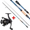 Prut Giants Fishing Deluxe Spin 2,43 m 7-25 g + Naviják Deluxe FD 3000 2 díly