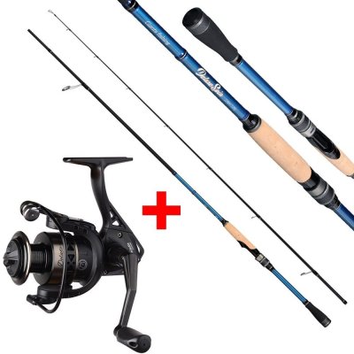 Giants Fishing Deluxe Spin 2,43 m 7-25 g + Naviják Deluxe FD 3000 2 díly – Zboží Dáma