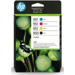 HP 950 originální inkoustová kazeta černá, azurová, purpurová, žlutá 6ZC65AE – Zboží Mobilmania