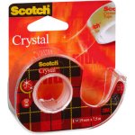 3M Scotch Crystal lepicí páska s odvíječem 19 mm x 7,5 m – Sleviste.cz