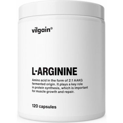 Vilgain L-Arginine 120 kapslí – Hledejceny.cz