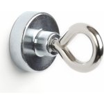 Walteco Neodymový magnet s okem průměr 25 mm max. nosnost 30 kg 100506 – Zboží Mobilmania