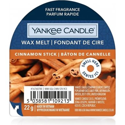 Yankee Candle Cinnamon Stick vosk do aromalampy unisex 22 g – Zbozi.Blesk.cz