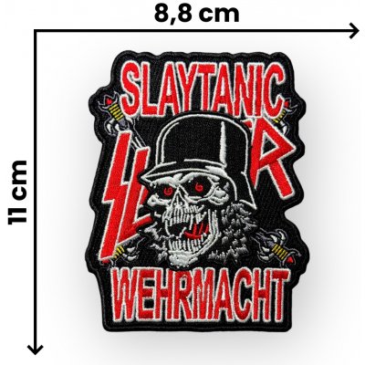 Nášivka - Slayer - Slaytanic Wehrmacht – Hledejceny.cz