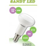 SANDRIA LED žárovka E14 S2663 SANDY LED E14 R50 5W SMD 3000K – Hledejceny.cz