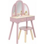 LITTLE DUTCH Toaletní stolek s židličkou dřevěný Pink – Hledejceny.cz