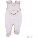 EEVI Kojeneký dupačky Baby Love béžové – Sleviste.cz