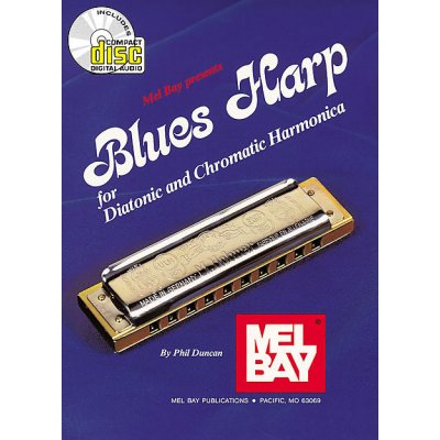 Blues Harp Diatonic & Chromatic Harmonica noty na harmoniku + audio