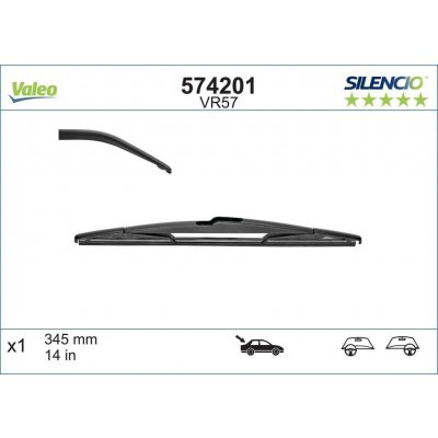 Valeo Silencio Cardboard 345 mm VA 574201 – Zbozi.Blesk.cz