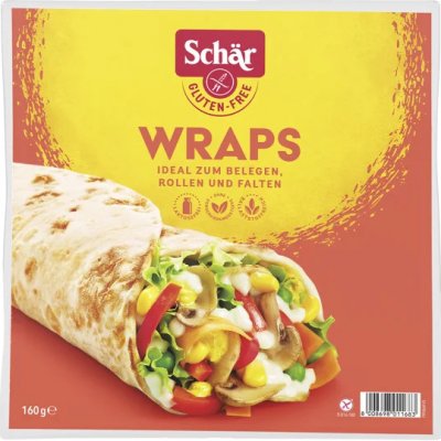 Schär Wraps tortilla bez lepku 160 g – Zbozi.Blesk.cz