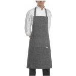Egochef Kuchařská zástěra ke krku s kapsou Grey mix 70x90cm E-6103067C – Hledejceny.cz