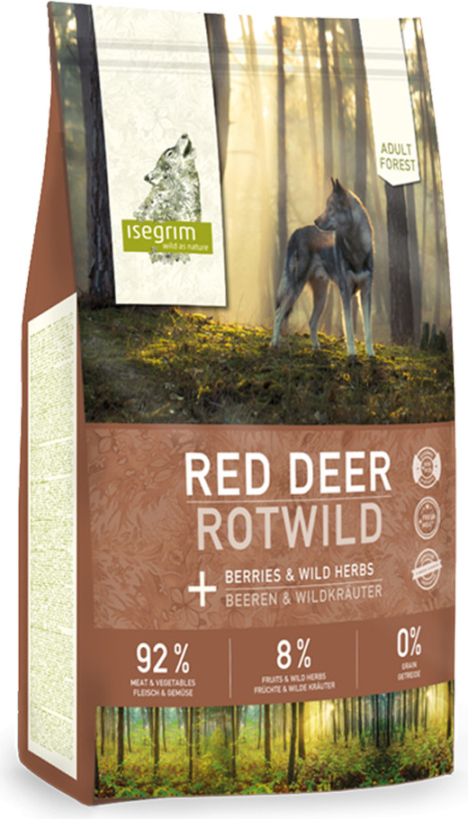 ISE Forest ADULT Red Deer with Berries Grain Free 12 kg