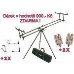 Mivardi Stojan Tripod Premium + 2x Sounder EASY CAMO a 2x Swingarm No.130 – Sleviste.cz