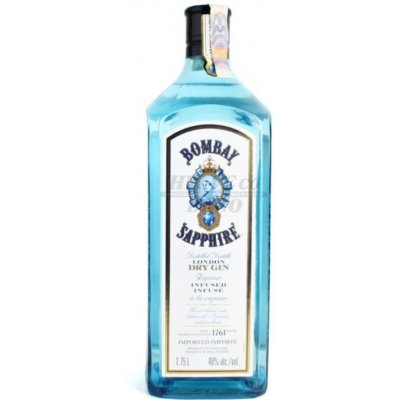 Bombay Sapphire 1,75l 40% (holá lahev)