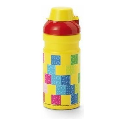 Láhev "Brick", žluto-červená, 390 ml, LEGO 40560801 – Hledejceny.cz