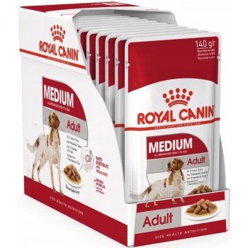 Royal Canin Medium Adult pro středně velká plemena 10 x 140 g