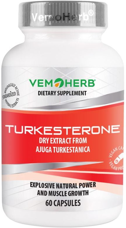 VemoHerb Turkesterone 60 kapslí