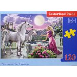 Castorland Princezna s jednorožci 120 dílků – Hledejceny.cz