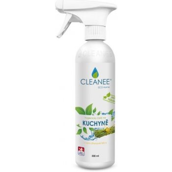 CLEANEE EKO hygienický čistič na KUCHYNĚ CITRONOVÁ TRÁVA 500 ml