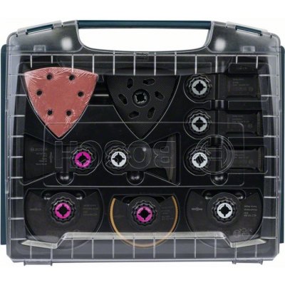 Bosch profi 2608662013 Sada oscilačních nástrojů StarLock, profesional i-Boxx 34ks – Sleviste.cz