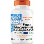 Doctor's Best Veganský glukosamin chondroitin a MSM 120 kapslí – Hledejceny.cz