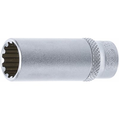 BGS 10163, Nástrčná hlavice Gear Lock, prodloužená | 6,3 mm (1/4") | 13 mm – Sleviste.cz