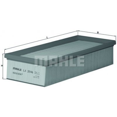 Vzduchový filtr MAHLE LX 2046 – Hledejceny.cz