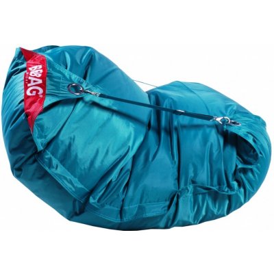 BeanBag 189x140 Comfort s popruhy sea green