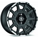 SPARCO DAKAR 8,5x18 5x150 ET30 matt black lip polished rivets