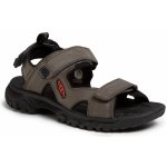 Keen Targhee III open toe sandal M grey /black – Zboží Mobilmania