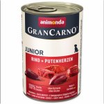 Animonda Gran Carno Junior hovězí & krůtí srdce 400 g – Hledejceny.cz