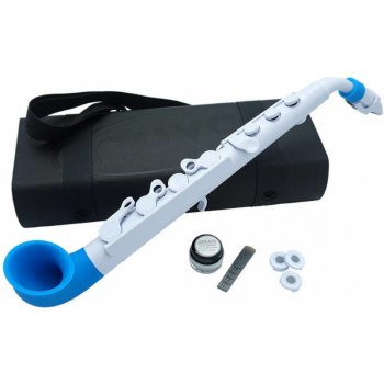 Nuvo jSAX Saxophone bílá modrá