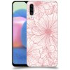 Pouzdro a kryt na mobilní telefon Samsung Pouzdro ACOVER Samsung Galaxy A30s A307F s motivem Floral I