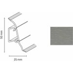 Döllken SLK 50 W146 soklová lišta šedá 2,5 m – Hledejceny.cz