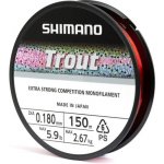 Shimano Mainline Line Trout Competition Red 150m 0,14mm 1,7kg – Zboží Dáma