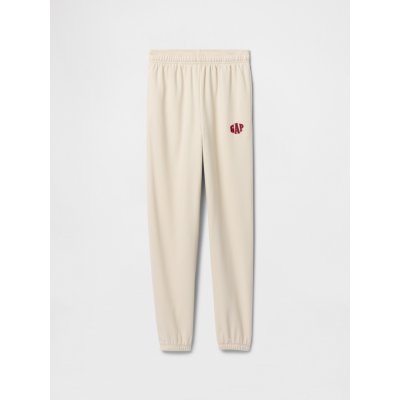 GAP dětské tepláky s logem béžová – Sleviste.cz