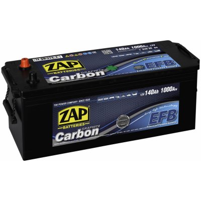 ZAP EFB Carbon 12V 140Ah 1000A 64005 – Zboží Mobilmania