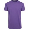Pánské Tričko Build Your Brand pánské tričko s kulatým výstřihem BY004 Ultraviolett
