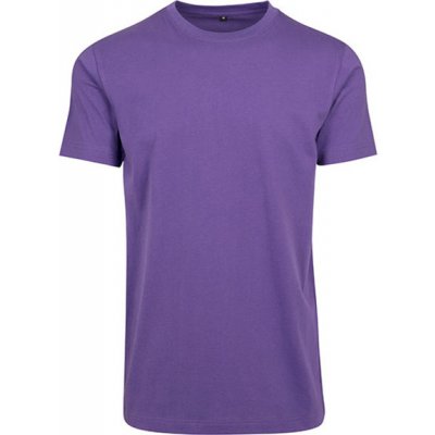 Build Your Brand pánské tričko s kulatým výstřihem BY004 Ultraviolett