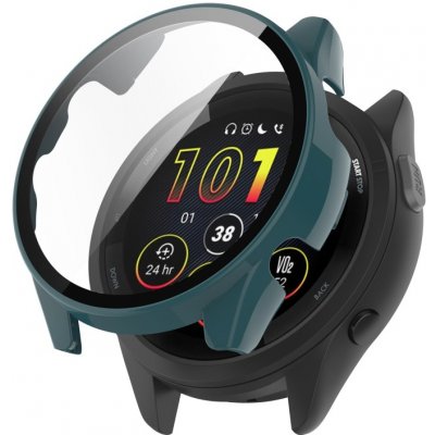 VSECHNONAMOBIL PC FULL COVER Plastový kryt se sklem Garmin Forerunner 265S zelený 57234 – Zboží Živě